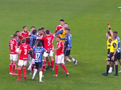 Con otra pelea de por medio: Gremio venció al Inter y se consagró campeón