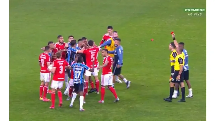 Inter y Gremio habían protagonizado una batalla campal en la Copa Libertadores.