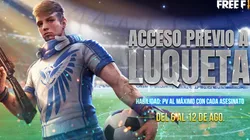 Free Fire lanza un nuevo evento para conseguir a Luqueta de manera anticipada y con descuento
