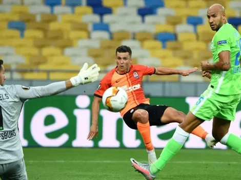En el regreso de la Europa League, Shakhtar Donetsk eliminó al Wolfsburg