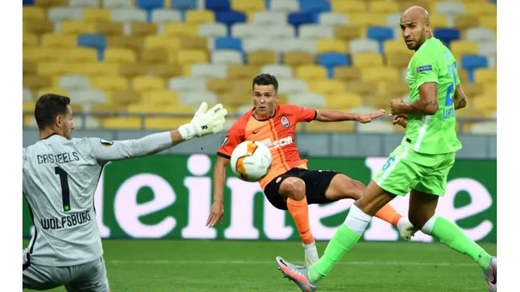 Shakhtar Donetsk sacó de la Europa Leagua a Wolfsburg (Foto: Internet)