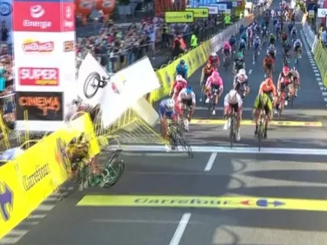 Cerrada criminal provoca impresionante caída en el Tour de Polonia