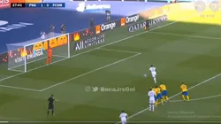 Suerte que es un amistoso: Paredes erró un penal para el PSG