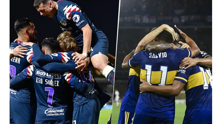 Club América y Boca Juniors