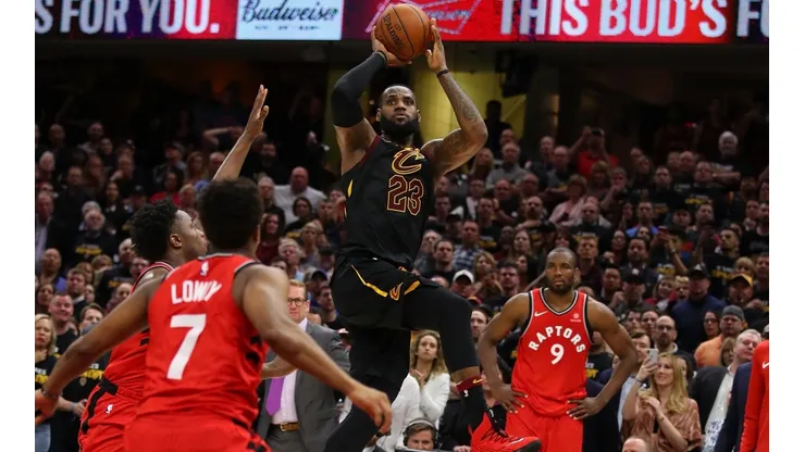 LeBron James en su etapa en Cleveland Cavaliers (Getty)