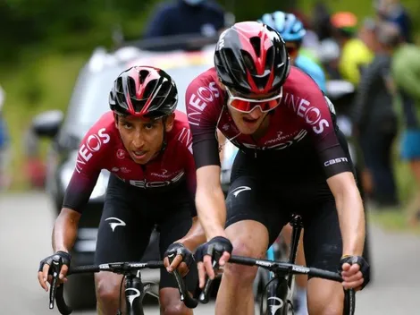 Impensado, pero pasó: Froome ya corre como gregario de Egan Bernal en el Ineos