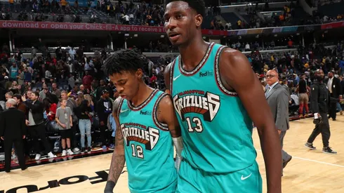 Jaren Jackson Jr y Ja Morant (Getty)