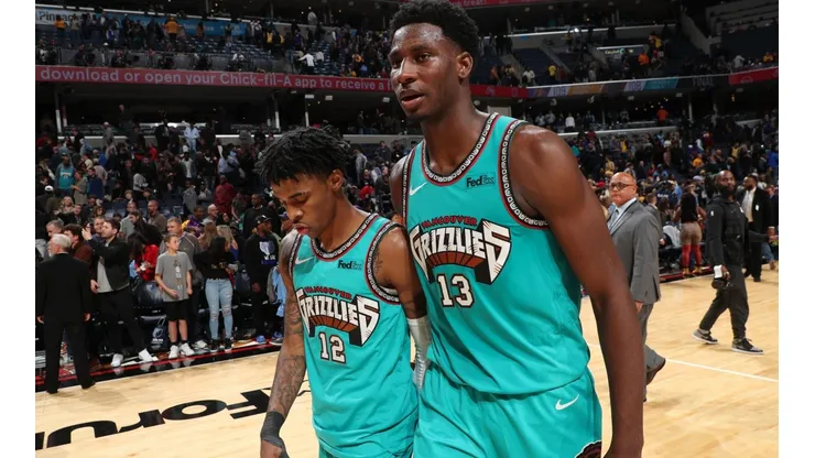 Jaren Jackson Jr y Ja Morant (Getty)