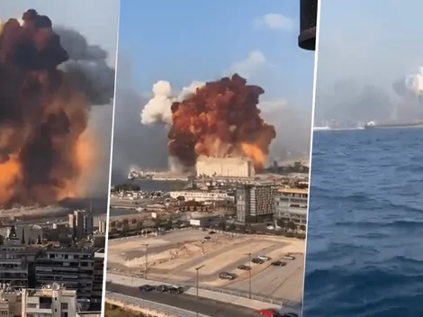 Los 10 videos más impactantes de la explosión en Beirut
