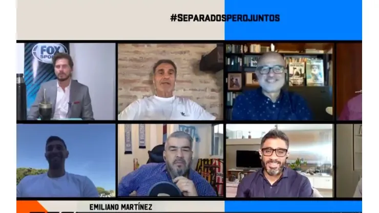 Emiliano Martínez: "Me animo a competirle a Armani y Andrada"