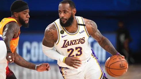 LeBron James, estrella de los Lakers (Getty Images)