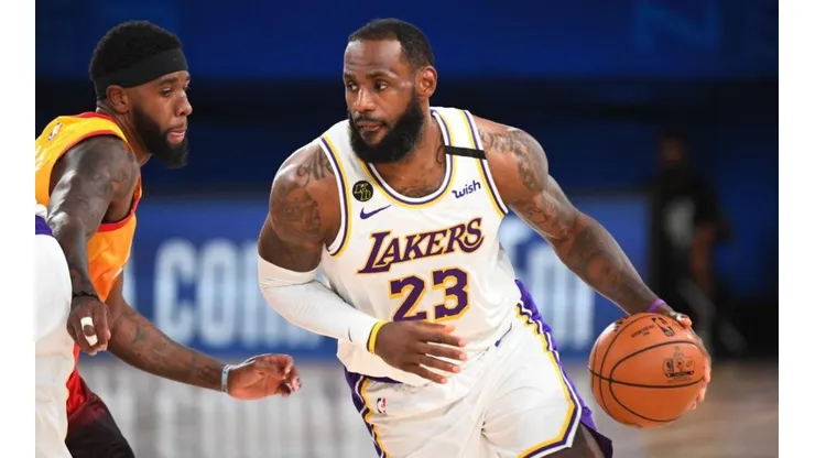 LeBron James, estrella de los Lakers (Getty Images)