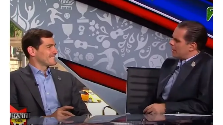 Iker Casillas fue el fichaje de lujo de TV Azteca para el Mundial de Rusia 2018. (Azteca Deportes)