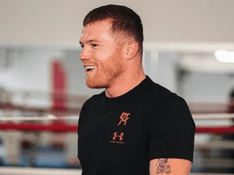 Canelo Álvarez ya empezó a trabajar en el fuego de sus puños