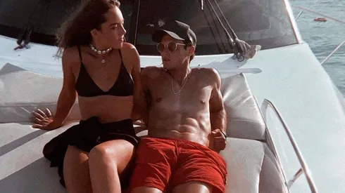 Santiago Giménez y su novia compartieron postales de su viaje a Cancún. (@ferserranoc)