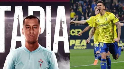 Tapia está en el Celta y Rhyner en el ascendido Cadiz.