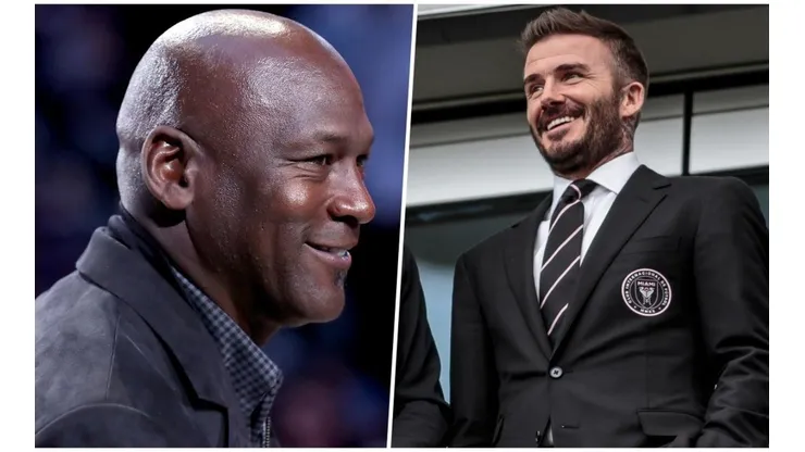Beckham quiere emular a Michael Jordan