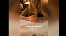 El video compartido por el jugador argentino.