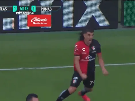 Malcorra le marcó a Pumas y lo celebró con bronca