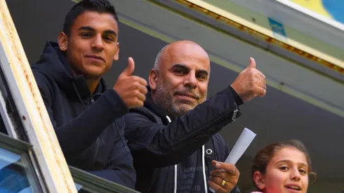 Mauricio 'Chicho' Serna en la Bombonera.