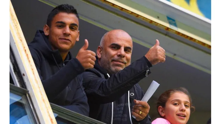 Mauricio 'Chicho' Serna en la Bombonera.