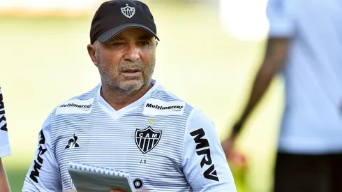 Jorge Sampaoli, entrenador de Atlético Mineiro.