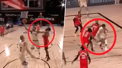 Jugadas entre Giannis Antetokounmpo y James Harden (Capturas de pantalla)
