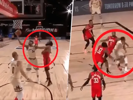 Giannis pone en ridículo a Harden y él toma revancha con tremendo robo