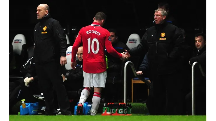 Rooney y Ferguson en Manchester United.