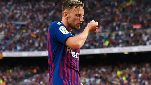Ivan Rakitic durante un encuentro de Barcelona.
