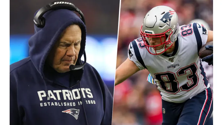 Bill Belichick y Matt LaCosse (Getty Images)