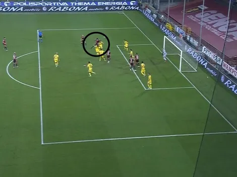 Video: salto irreal de Cristian Romero para encaminar la salvación de Genoa