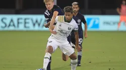 Andy Polo, jugador peruano del Portland Timbers de la MLS de Estados Unidos.