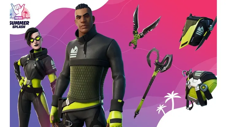 Nueva Tienda de Fortnite con la Chica Galaxy y el traje Barracuda