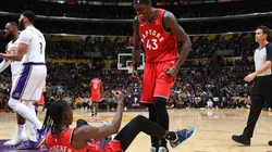 Toronto Raptors ante Los Angeles Lakers (Getty)
