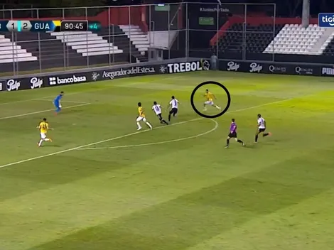 Video: Bobadilla la picó y marcó un golazo épico en Paraguay