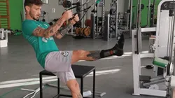 Paso a paso: el primer video de Brian Lozano caminando tras su lesión