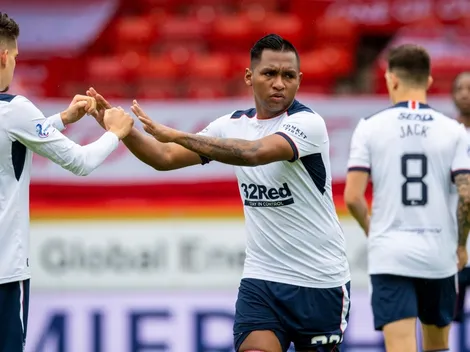 Enchufado: pase gol del Búfalo Morelos en el regreso del fútbol de Escocia