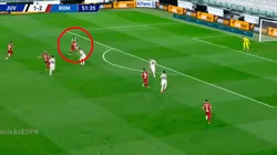 Zaniolo y una carrera tremenda para asistir a Perotti en el 3 a 1 de la Roma