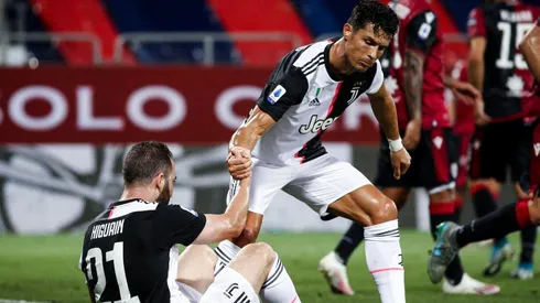 Cristiano Ronaldo no estará en cancha este sábado en el final de la Serie A. (Foto: Getty Images).