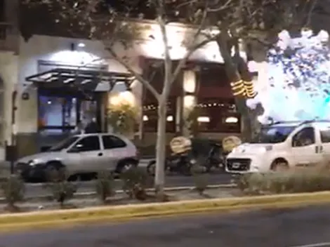 Video viral: un coronavirus gigante se paseó por las calles de La Plata