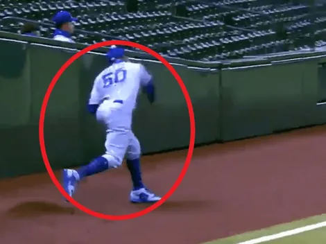 Mookie Betts sacó la ‘bazuca’ del brazo y metió un tremendo out en tercera