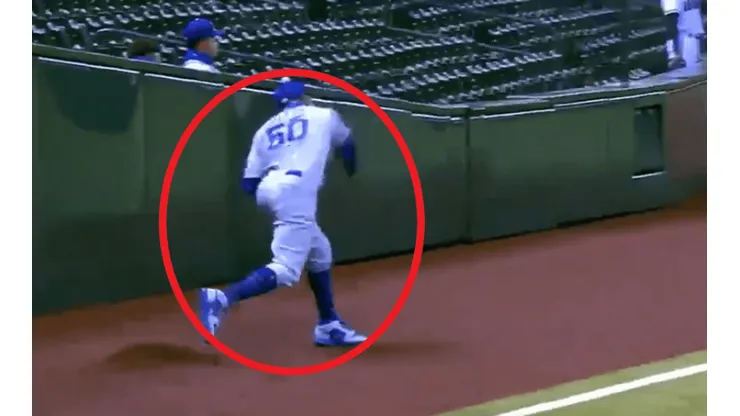 Mookie Betts, estrella de los Dodgers (Captura de pantalla)