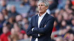 Quique Setién, director técnico de Barcelona.