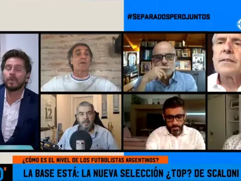 El Negro Bulos quiso dar su once ideal de la Selección y no lo dejaron terminar