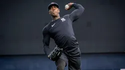 Aroldis Chapman, cerrador de los Yankees (Getty Images)