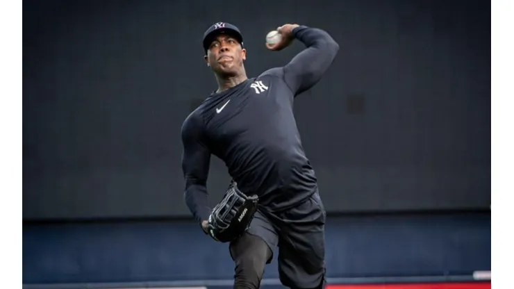 Aroldis Chapman, cerrador de los Yankees (Getty Images)
