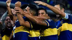 Boca en su último partido como local. (Getty)