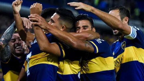 Boca en su último partido como local. (Getty)