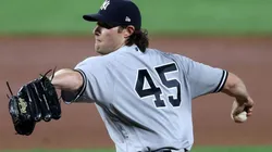 Gerrit Cole, lanzador de los Yankees (Getty Images)